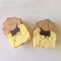 Ванильные с шоколадом шоколадный крем